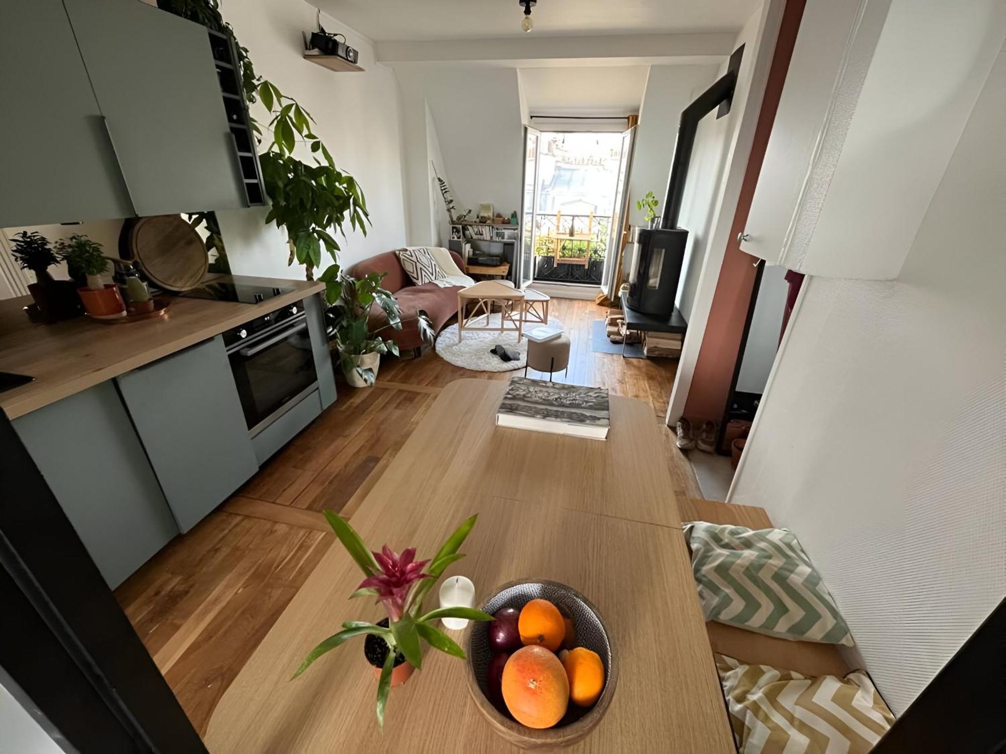 Appartement Superbe Loft Avec Vue Incroyable Sur Montmartre Parijs